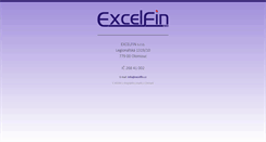 Desktop Screenshot of excelfin.cz